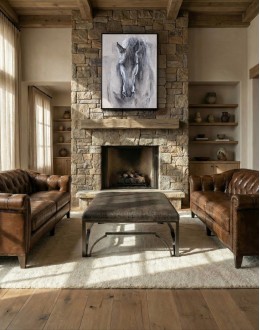 Hendricks Stone Ottoman Hendricks Stone Ottoman