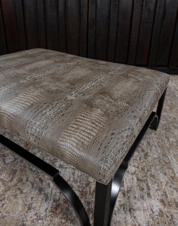 Hendricks Taupe Ottoman Hendricks Taupe Ottoman