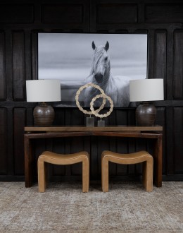 West Palomino Foot Stool