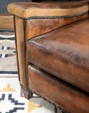 Blade Brown Leather Recliner