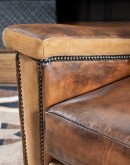 Blade Brown Leather Recliner