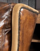 Blade Brown Leather Recliner