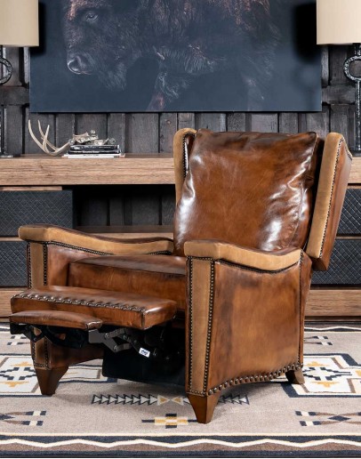 Blade Brown Leather Recliner Blade Brown Leather Recliner