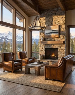 Blade Brown Leather Recliner