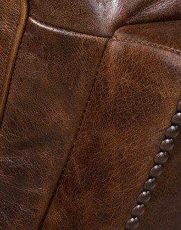 Boulder Brown Swivel Recliner