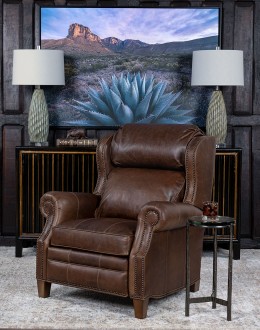 Bronco Brown Leather Recliner Bronco Brown Leather Recliner