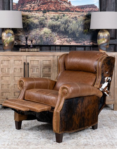 Bronco Cognac Leather Recliner Bronco Cognac Leather Recliner