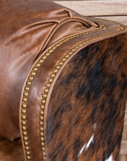 Bronco Cognac Leather Recliner