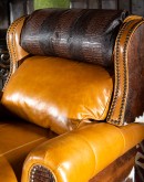 high end western style recliner