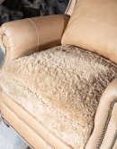 Discover the Bronco Sandstone Recliner, the epitome of American craftsmanship. Featuring top-grain leather, shearling cushions, and optimal support, it combines timeless design with ultimate comfort
