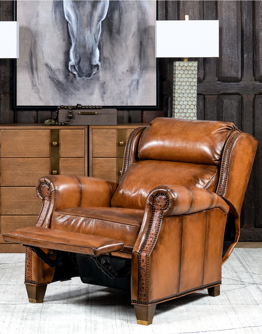 Cattlemens Leather Recliner