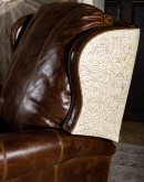best western style leather recliners