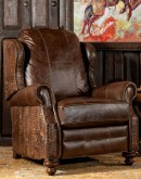 best ranch style leather recliners