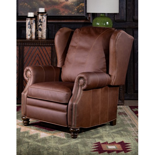 Cowboy Recliner | Full Grain Leather - Distressed | Rustic | American ...