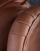 fine western leather wingback recliner