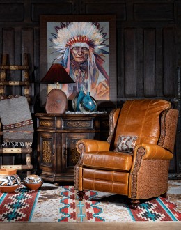 best ranch style leather recliners