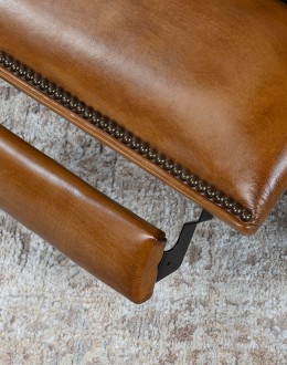 Dalhart Saddle Leather Recliner