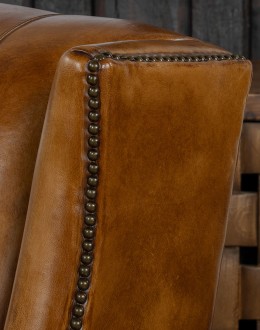 Dalhart Saddle Leather Recliner
