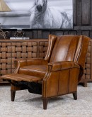 Dalhart Saddle Leather Recliner