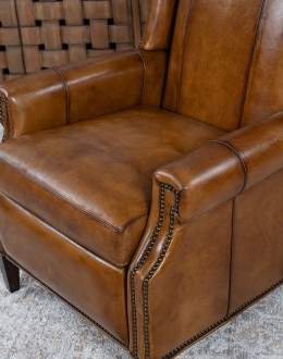 Dalhart Saddle Leather Recliner