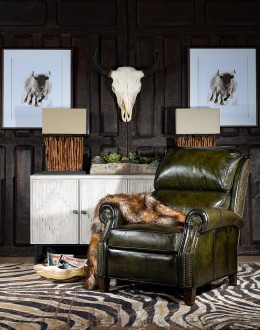 Daphne Leather Recliner Daphne Leather Recliner