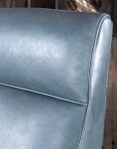 modern rustic style leather recliner