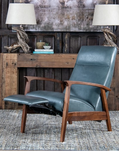 Denali Sky Leather Recliner Denali Sky Leather Recliner