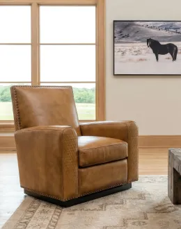 Desert Dune Leather Recliner
