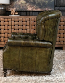Huxley Olive Leather Recliner Huxley Olive Leather Recliner
