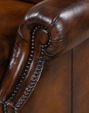 Jameswood Brown Leather Recliner