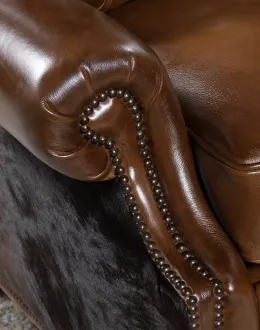 Lawton Western Leather Recliner