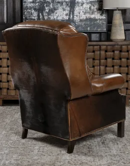 Lawton Western Leather Recliner