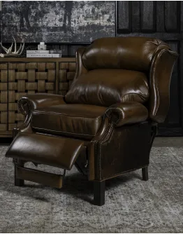 Lawton Western Leather Recliner