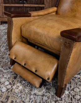 Lucky Leather Recliner