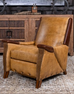 Lucky Leather Recliner