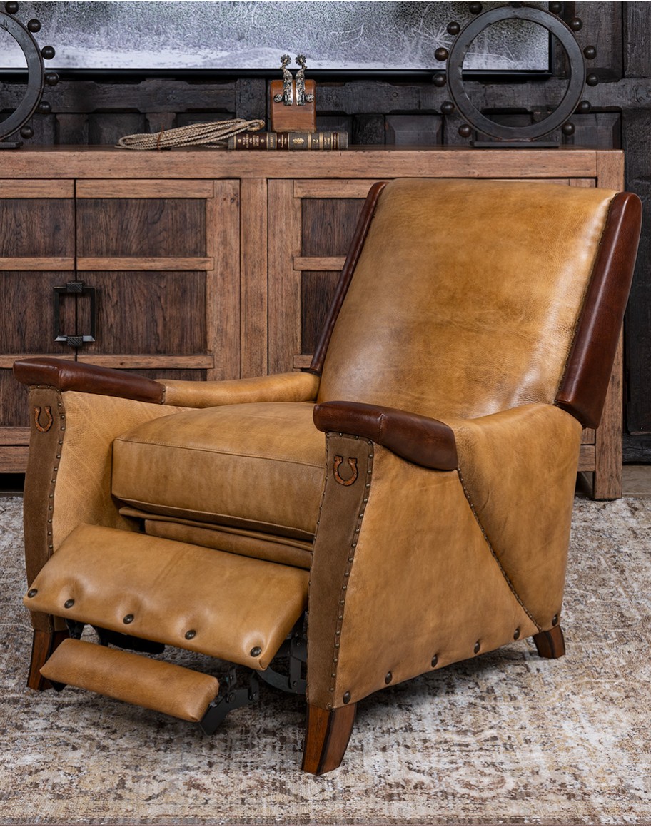 Lucky Leather Recliner