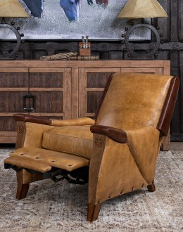 Lucky Leather Recliner