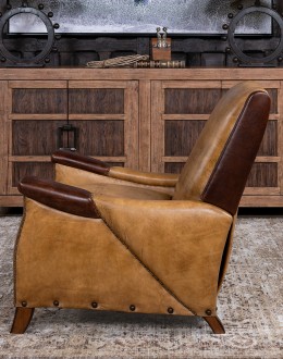 Lucky Leather Recliner