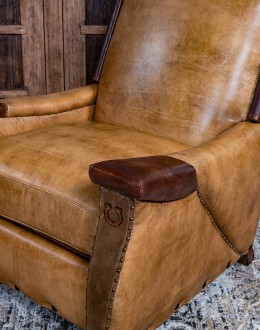 Lucky Leather Recliner