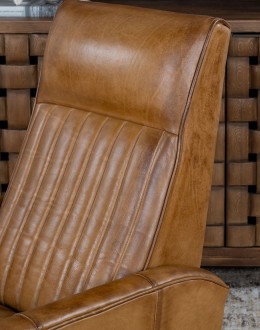 Memphis Saddle Leather Recliner