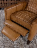 Memphis Saddle Leather Recliner