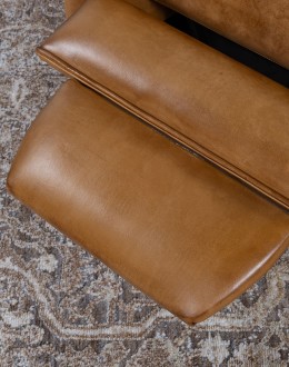 Memphis Saddle Leather Recliner