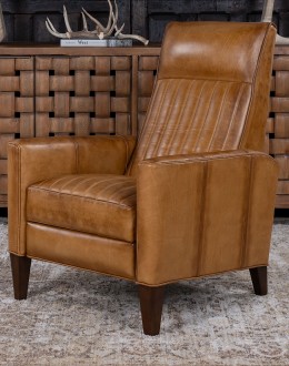 Memphis Saddle Leather Recliner