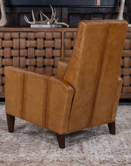 Memphis Saddle Leather Recliner
