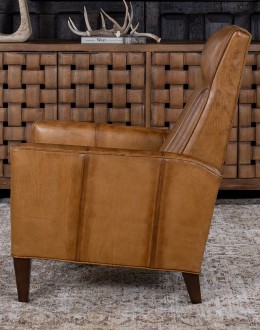 Memphis Saddle Leather Recliner