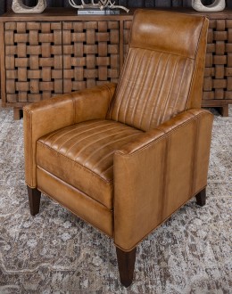 Memphis Saddle Leather Recliner