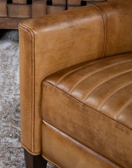 Memphis Saddle Leather Recliner