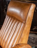 Memphis Saddle Leather Recliner