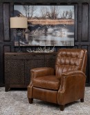 Ranger Whiskey Western Leather Recliner