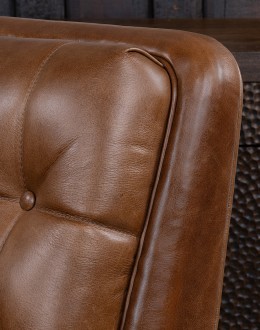 Ranger Whiskey Western Leather Recliner
